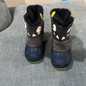 Cat & Jack Monster Snow Boots size 7